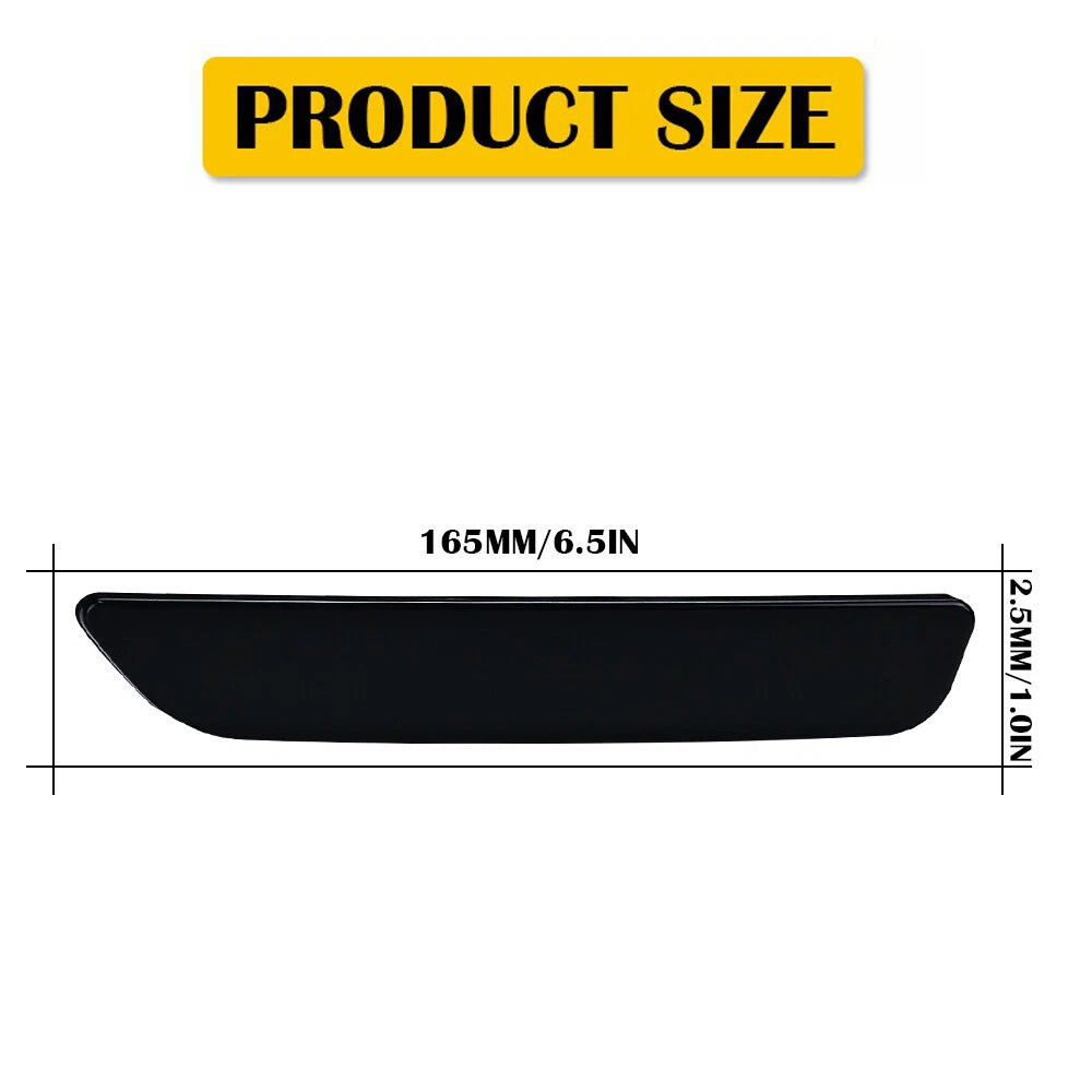 Front Smoke White LED Side Marker Light for Ford Mustang (2010-2014)