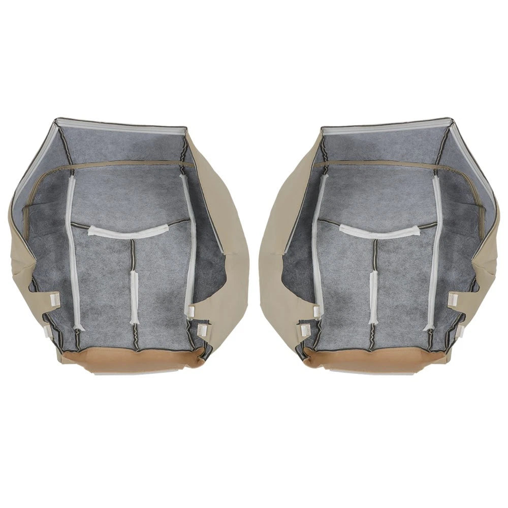 Leather Seat Cover Set for Cadillac Escalade (2003-2006) - Tan