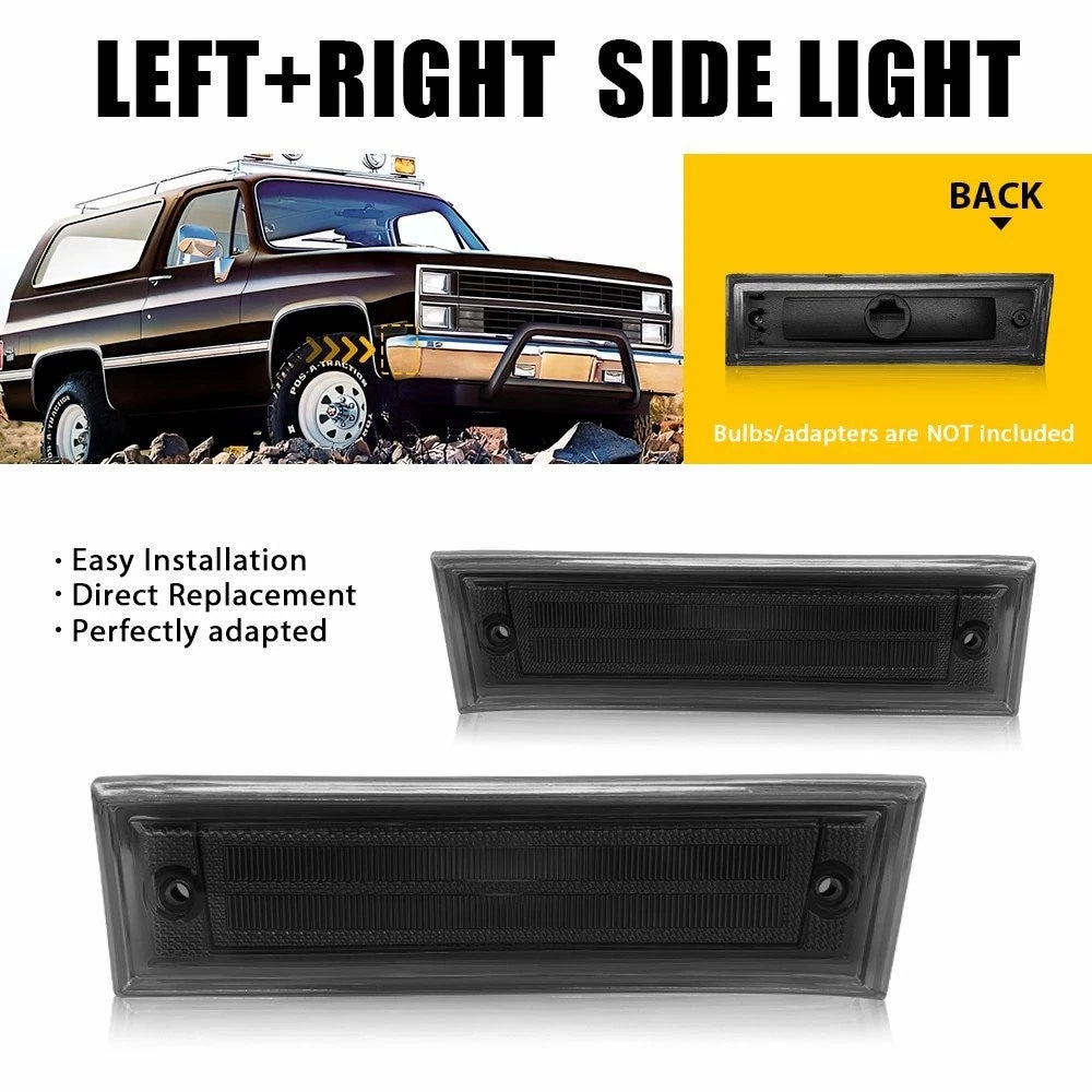 Fender Side Light for GMC R1500 R2500 R3500 V1500 V2500 V3500 (1987–1991)