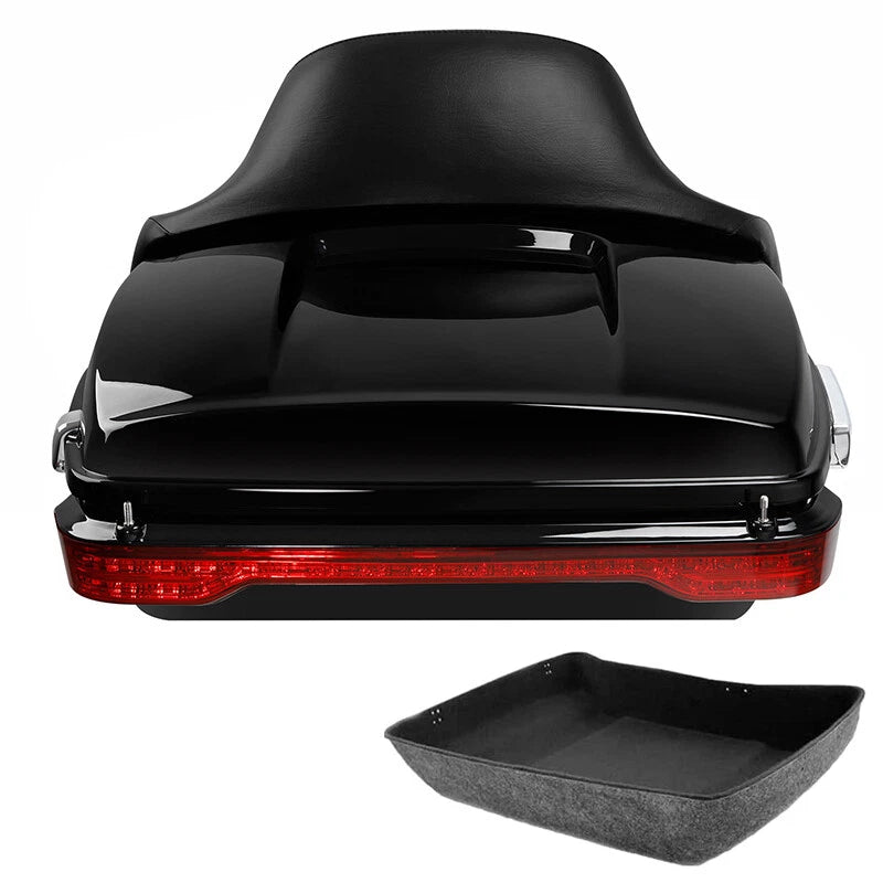 LED Chopped Trunk Backrest Brake Turn Light for Harley Road King Glide (2014–2026)