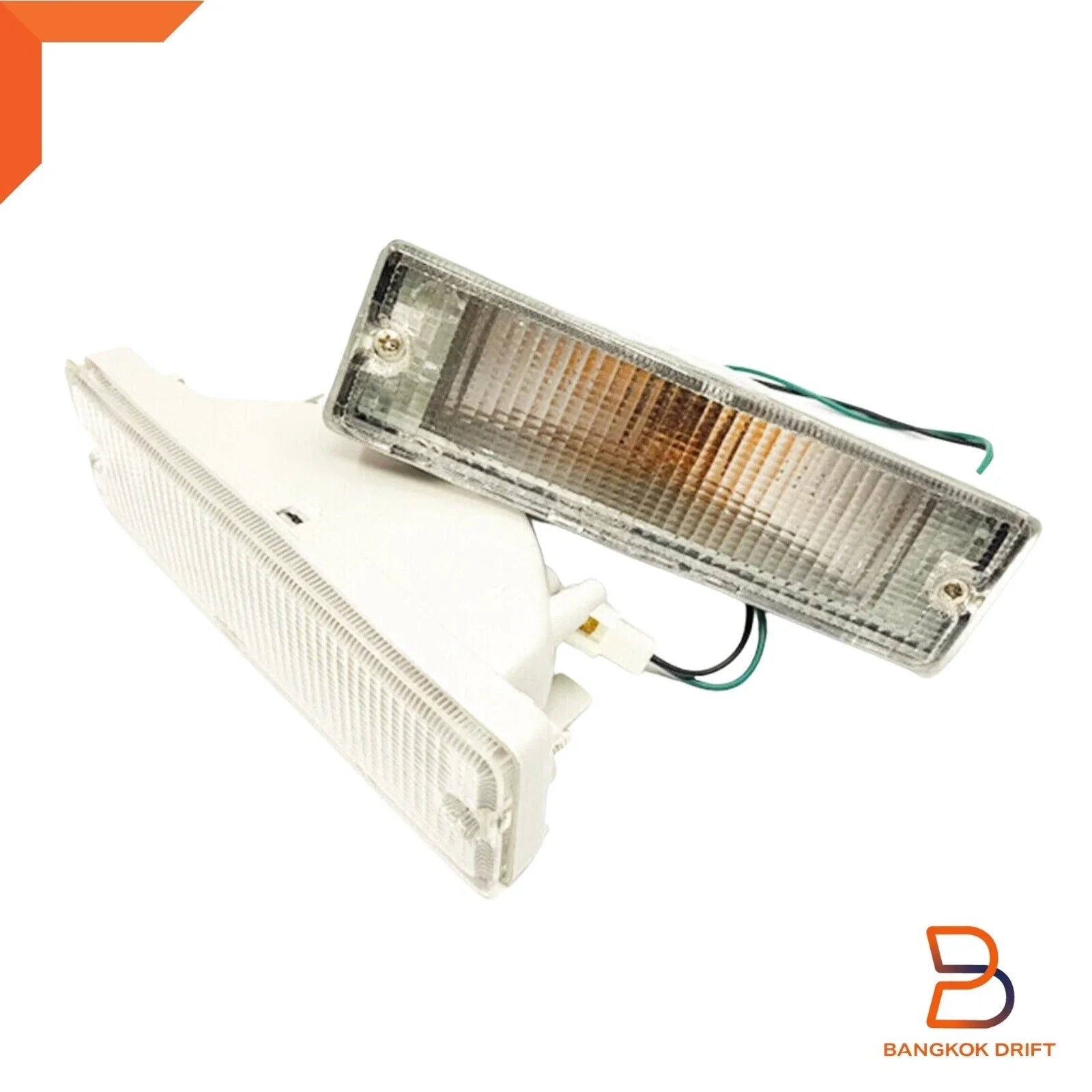 Clear Front Indicator Light for Nissan D21 Navara & Pathfinder (1987-1997)
