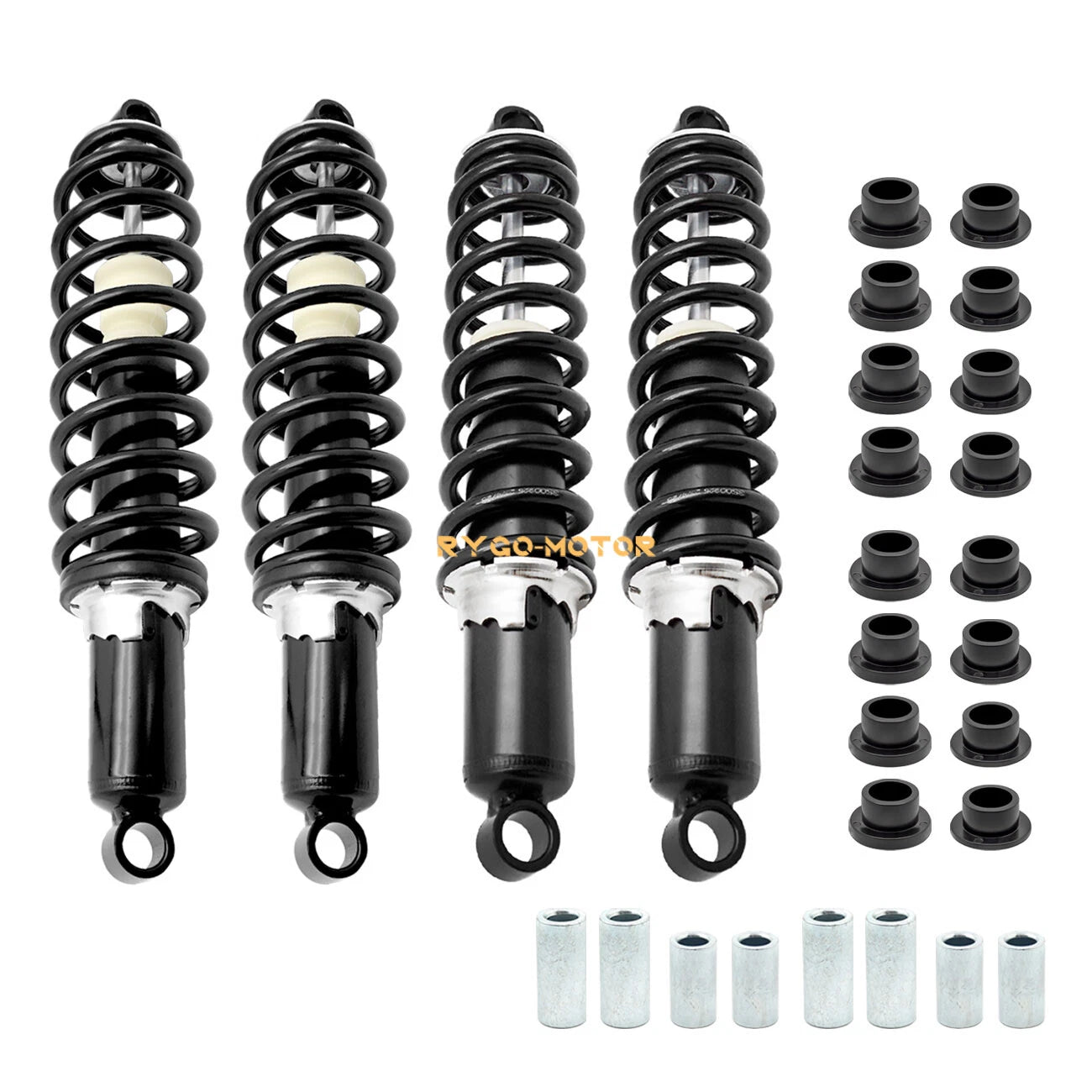 Set of 4 Front & Rear Shock Absorbers for Polaris RZR 800 (2008–2013) 7043340 7043761