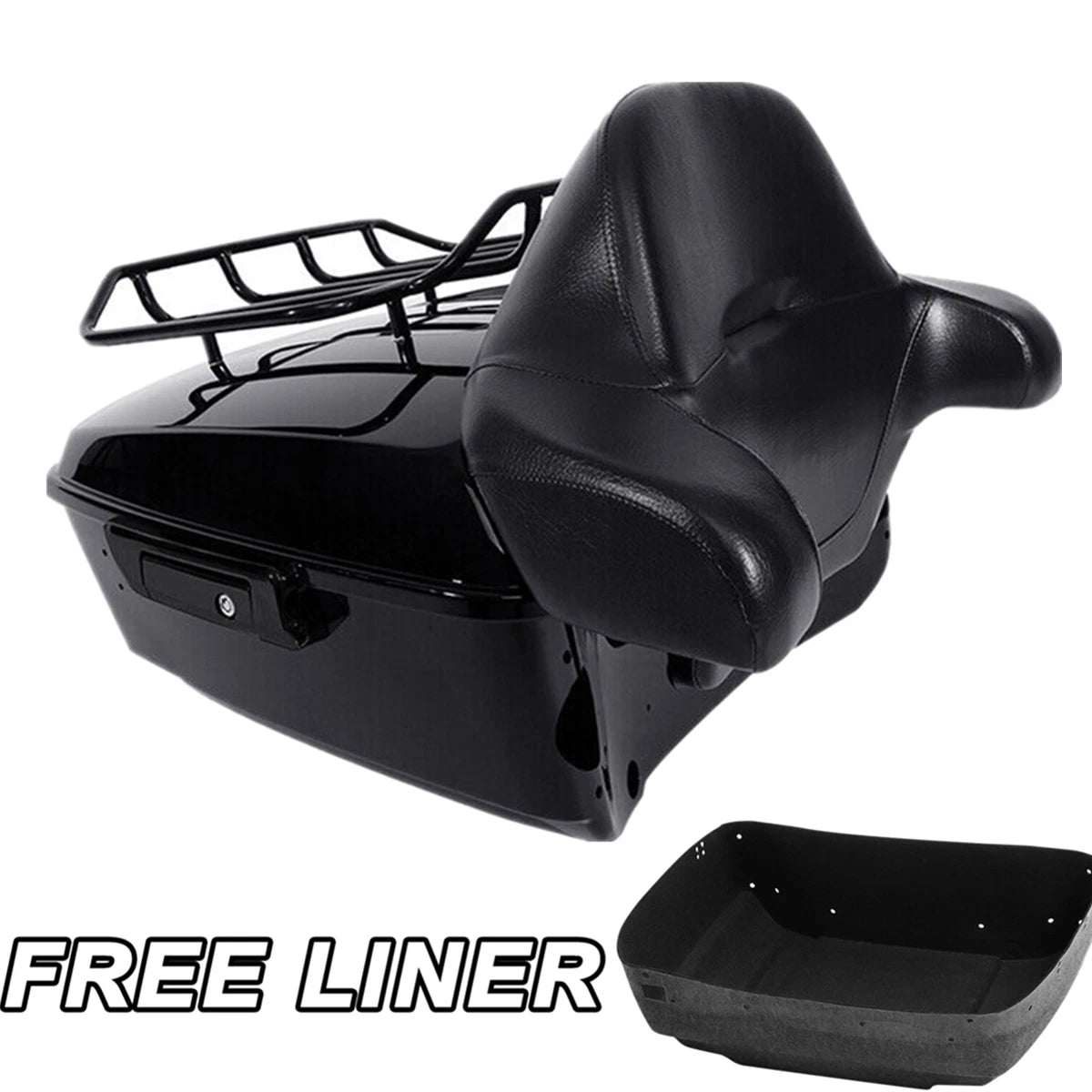 Trunk Backrest Top Rack for Harley Touring Electra Glide (2014–2025)