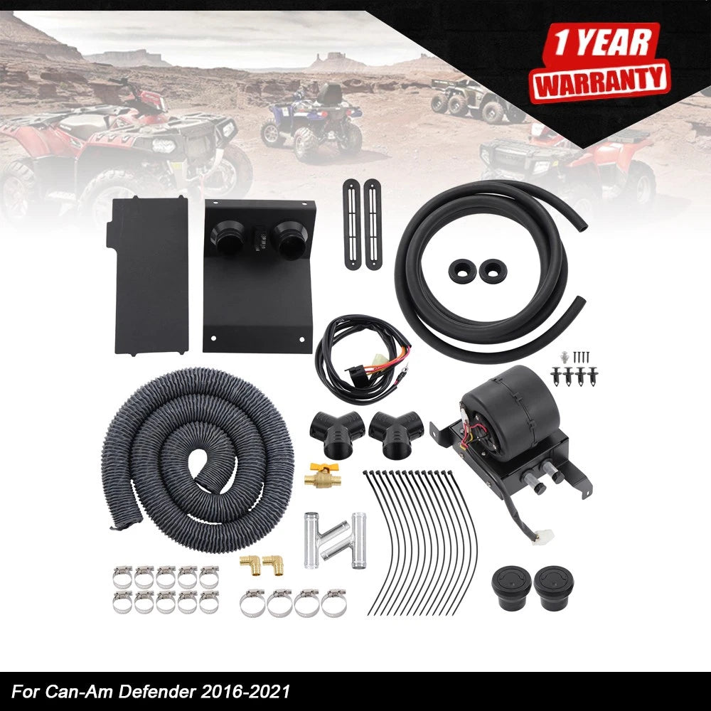 Cab Heater Kit with Defrost for Can-Am Defender (2016â2021)