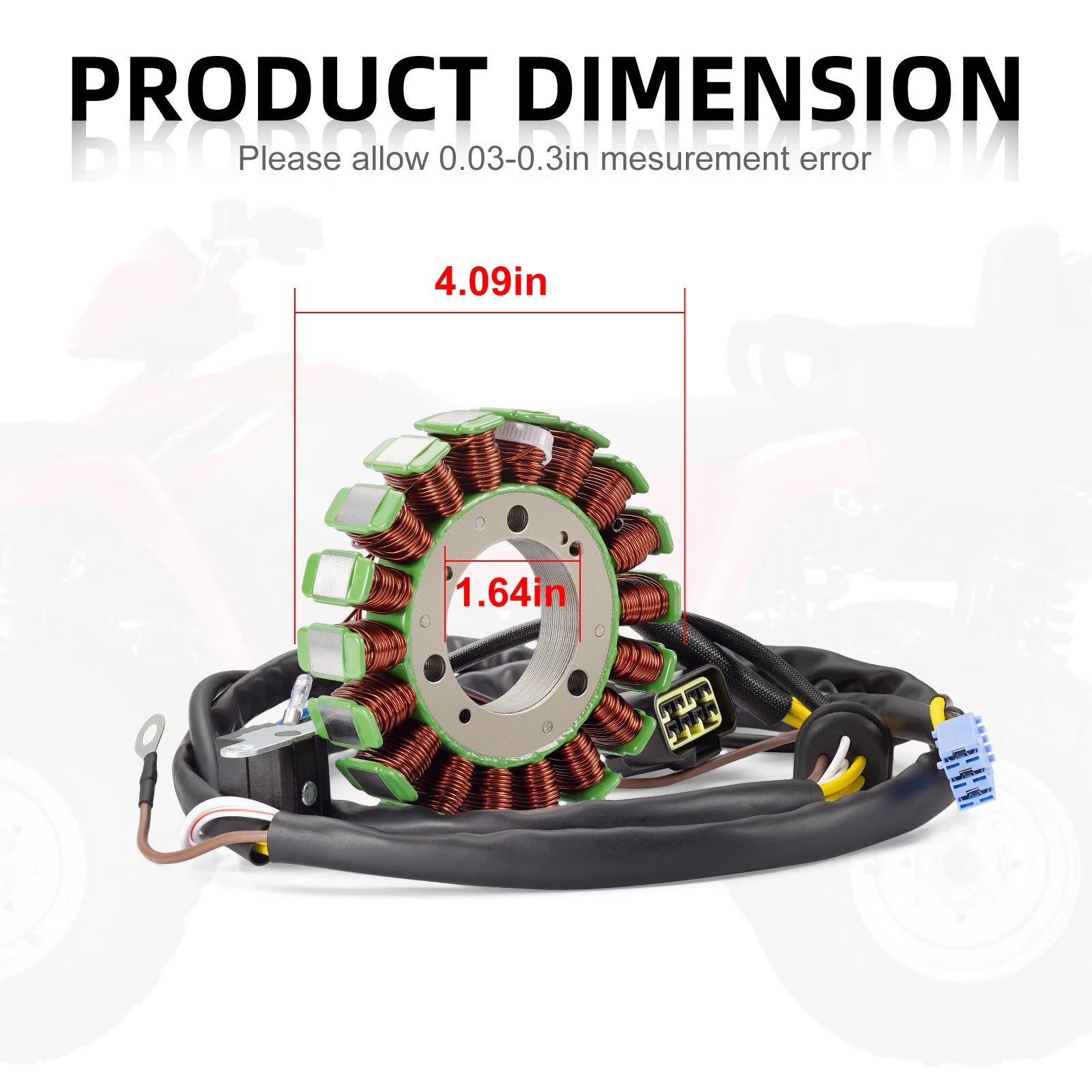Stator for Polaris Magnum 330 2x4 4x4 (2003–2006) Replaces 3089275