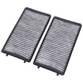 2X Activated Carbon Cabin Air Filter for BMW 745i 745Li 750Li 760Li (2002–2005)