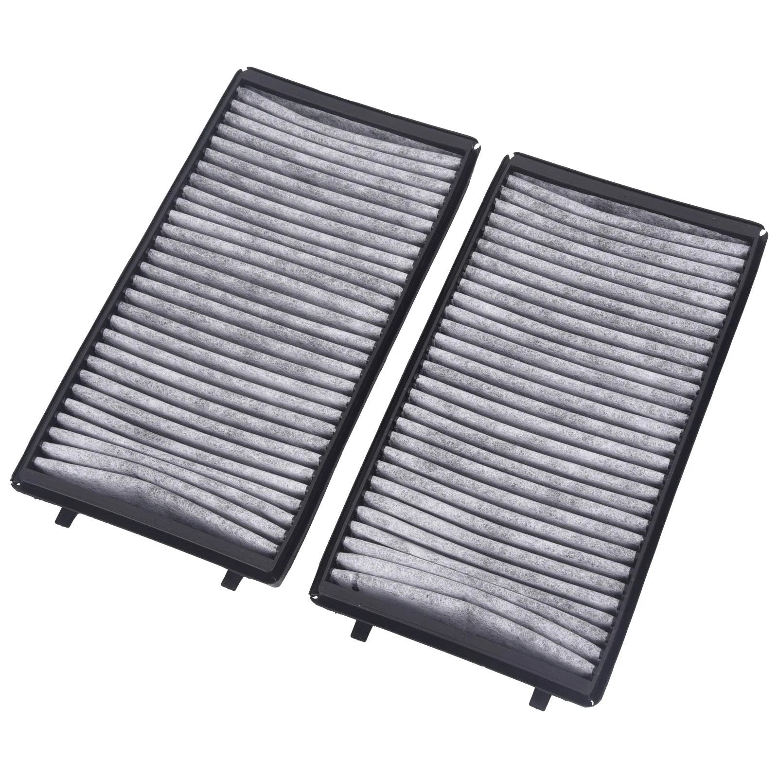 2X Activated Carbon Cabin Air Filter for BMW 745i 745Li 750Li 760Li (2002–2005)