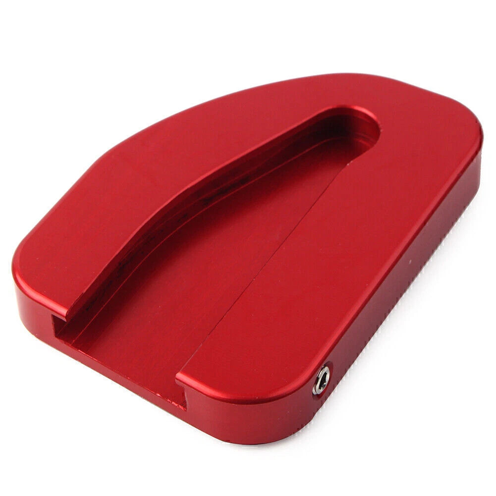 Side Stand Enlarger Plate for Honda GoldWing GL1800 (2010–2017) Red