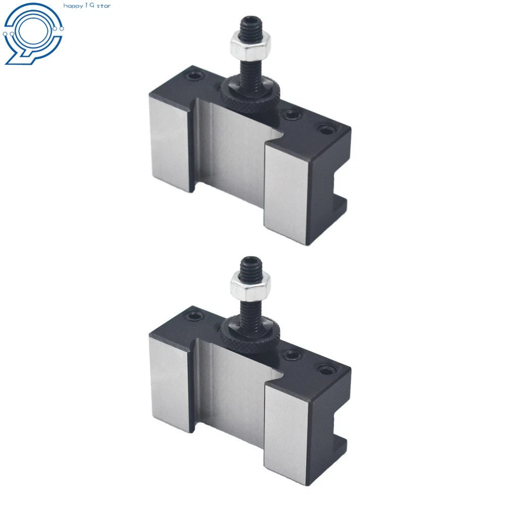 2 Pack CNC Quick Change Lathe Tool Post Holder for OXA Lathes 