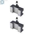 2 Pack CNC Quick Change Lathe Tool Post Holder for OXA Lathes 