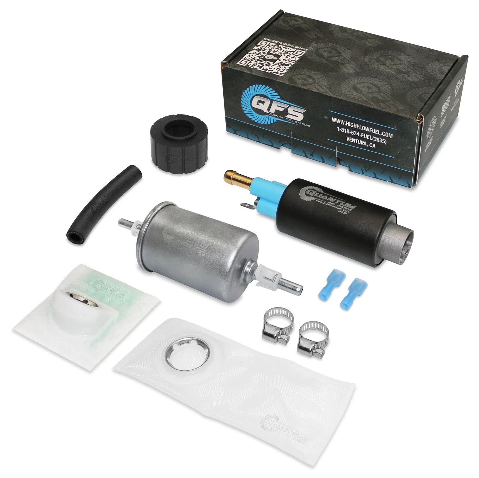QFS Fuel Pump + Filter for Polaris Sportsman 500 550 700 800 (2004–2008) 2520498