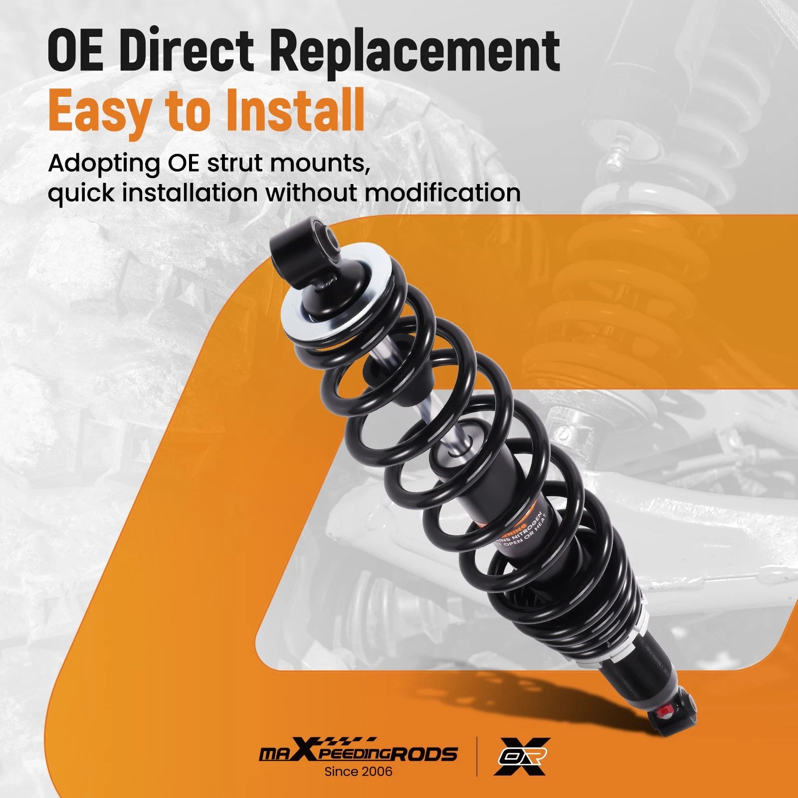 Front Shock for Can-Am Outlander 650 1000 Renegade 570 (2012-2018)