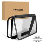 30" x 22" RV Camper Window for RV Trailer Cargo Truck Mounting Ring