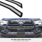Stainless Black Mesh Grille Insert for Toyota Tacoma (2016-2019)