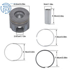 Piston Set with Ring Kit for Jeep RAM 1500 3.0L V6 Diesel (2014-2022)