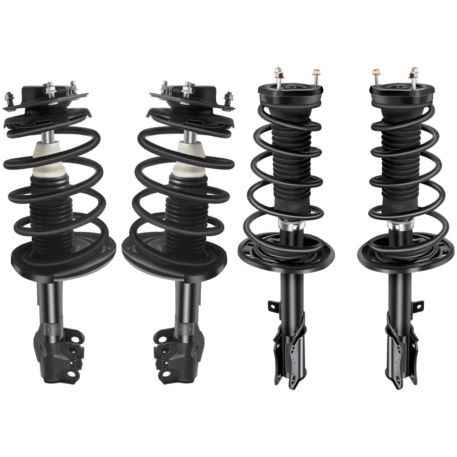 Set of 4 Quick Complete Struts Shock Spring & Mount for Toyota Camry Solara (2004–2006)
