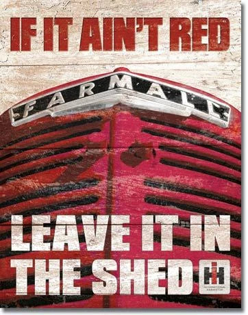 Vintage Replica Tin Metal Sign for IH Farmall (M1664)
