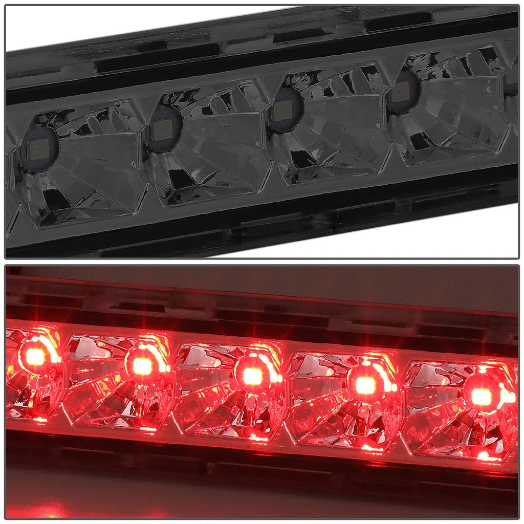 Full LED Third Brake Light for Nissan Pathfinder QX4 (2001–2004) - Smoked