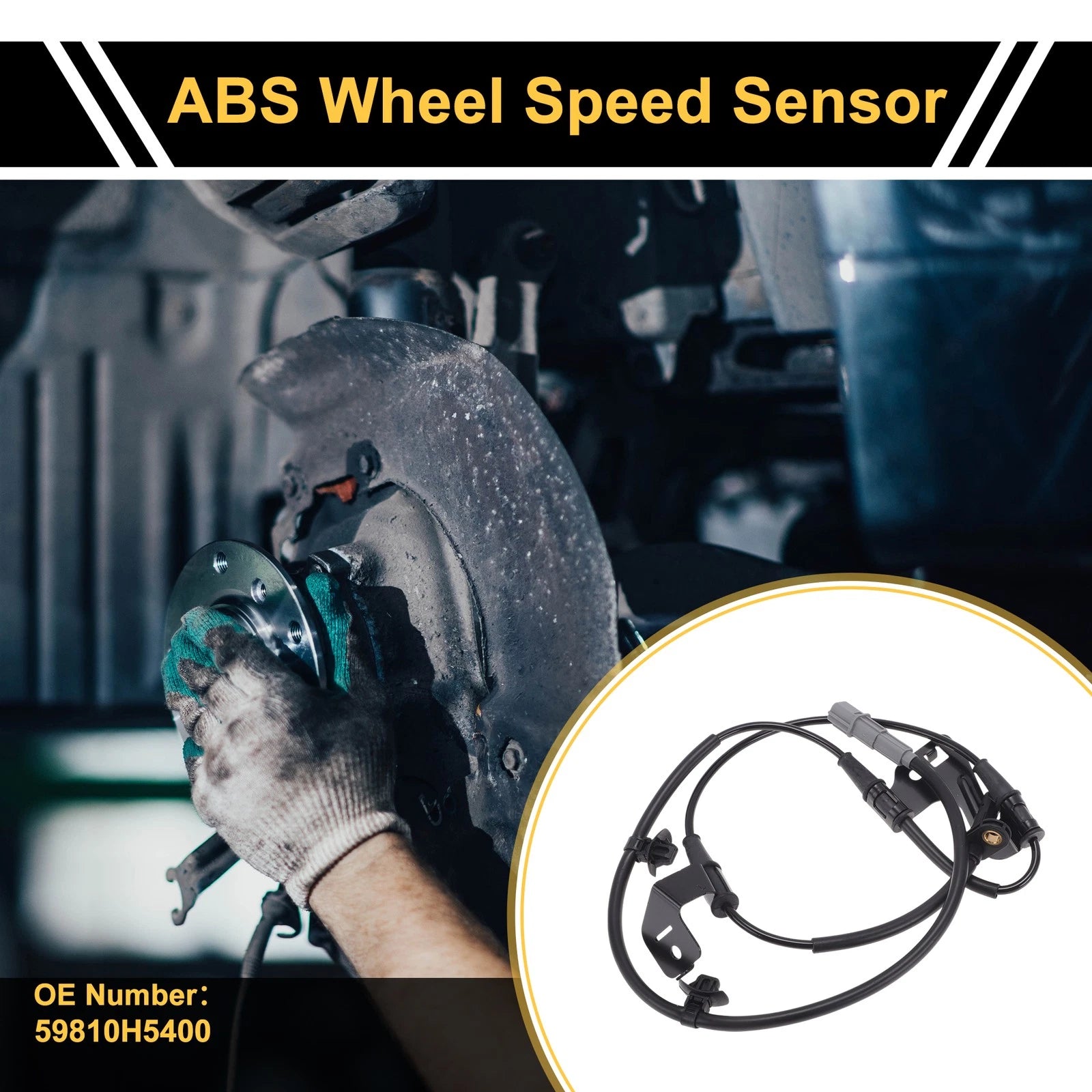 ABS Wheel Speed Sensor No. 59810H5400 for Hyundai Celesta (2018–2022)