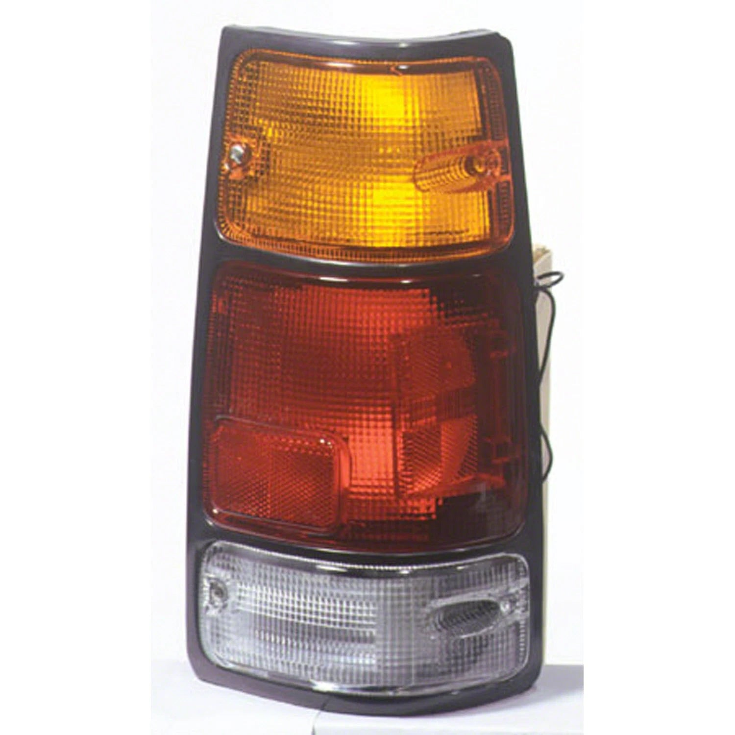 Replacement Black Passenger Side Tail Light Assembly (See compatibility Chart)