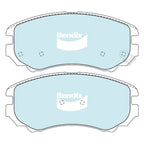 GCT Front Disc Brake Pads Set for Kia Optima (2004-2006)