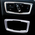 Chrome Headlight Switch Bezel Cover Trim for BMW X1 (2016-2023)