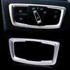 Chrome Headlight Switch Bezel Cover Trim for BMW X1 (2016-2023)