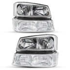 Headlight Assembly for Chevy Silverado 1500 2500HD (2003–2007)