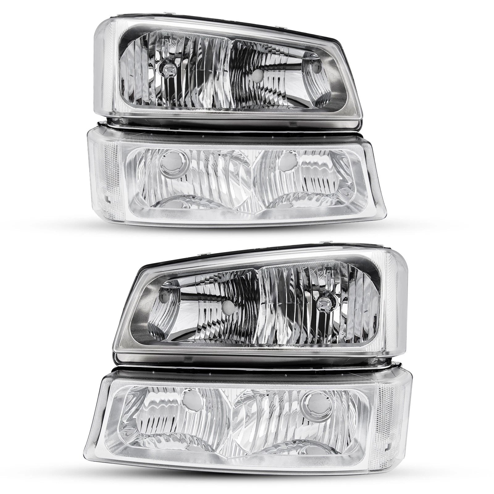 Headlight Assembly for Chevy Silverado 1500 2500HD (2003–2007)