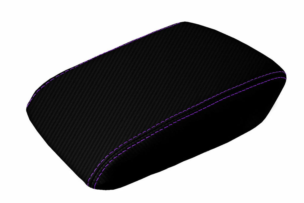Carbon Fiber Console Lid Armrest Cover for Acura TL (2004–2008)