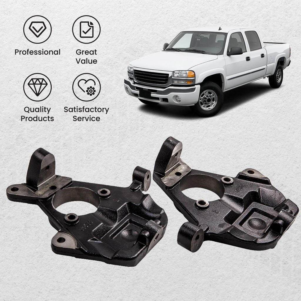 2" Front 3-4" Rear Drop Kit for Chevy Silverado GMC Sierra 1500 (1999–2006)