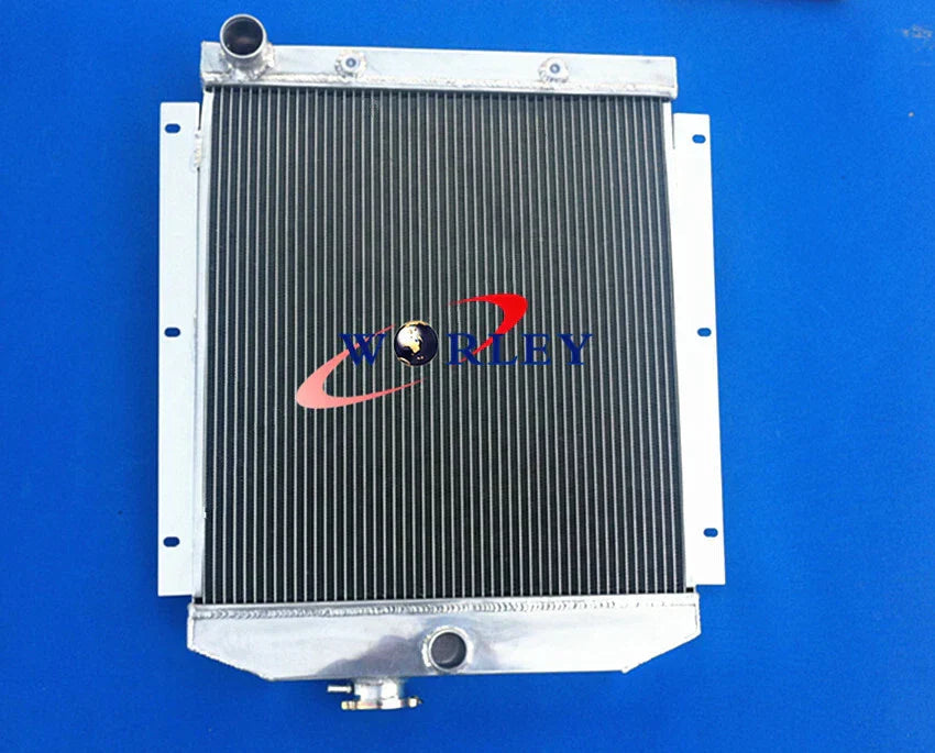 3ROW Radiator + Fan for Chevy C/K 3000 Series 3100/3600/3800 (1947-1954)