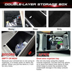 Central Armrest Box Storage Tray Organizer for Hyundai Tucson Hybrid (2022-2024)