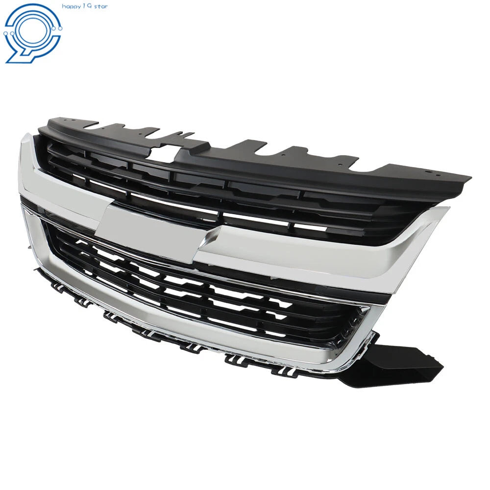 Front Upper Grille with Chrome Trim for Chevrolet Colorado (2015-2020)