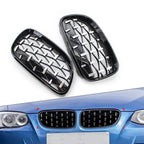 Chrome Front Kidney Grills for BMW 3 Series E92 E93 (2010-2013)