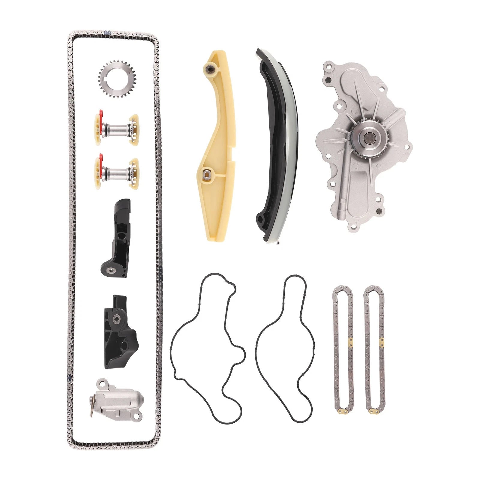 Timing Chain Kit & Water Pump for Lincoln MKX MKS Ford Taurus Edge (2007–2019)