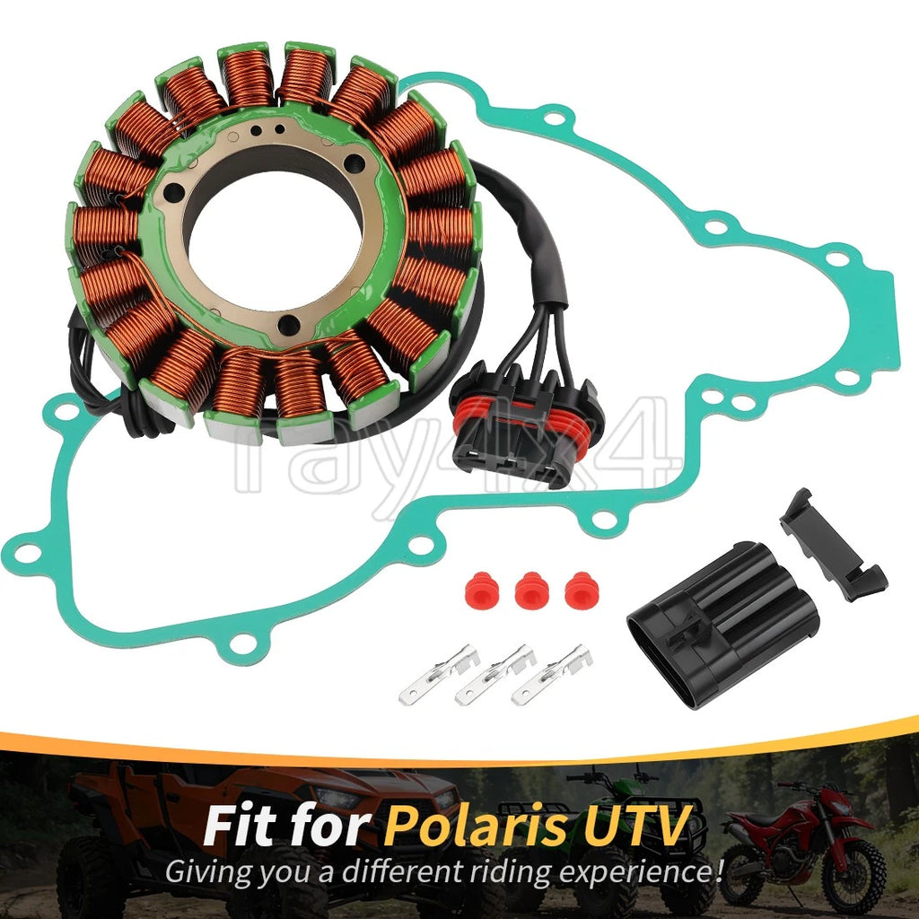 Stator & Stator Cover Gasket for Polaris Ranger 1000 Crew EPS (2015–2023) 4018448 4017516