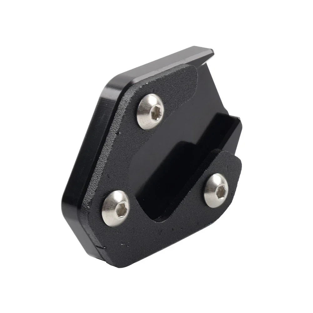 Black Kickstand Sidestand Foot Enlarger Pad for Honda Dax125 Monkey Grom 125