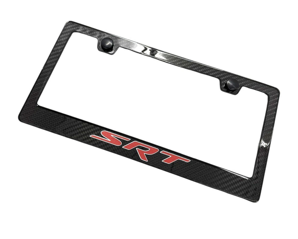ABS Carbon Fiber License Plate Frame for Dodge SRT (2015–2024)