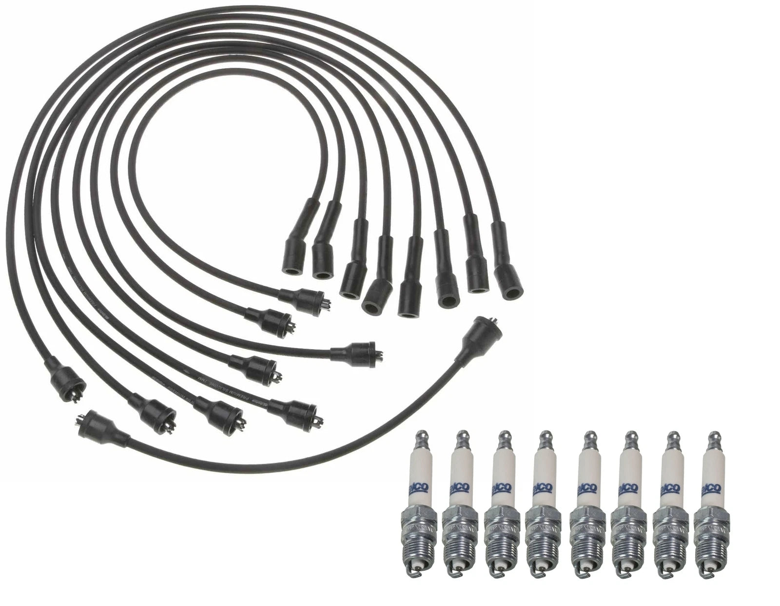 Set of 8 Ignition Wires for Chevy GMC 7.4 V8 (1996–2002)