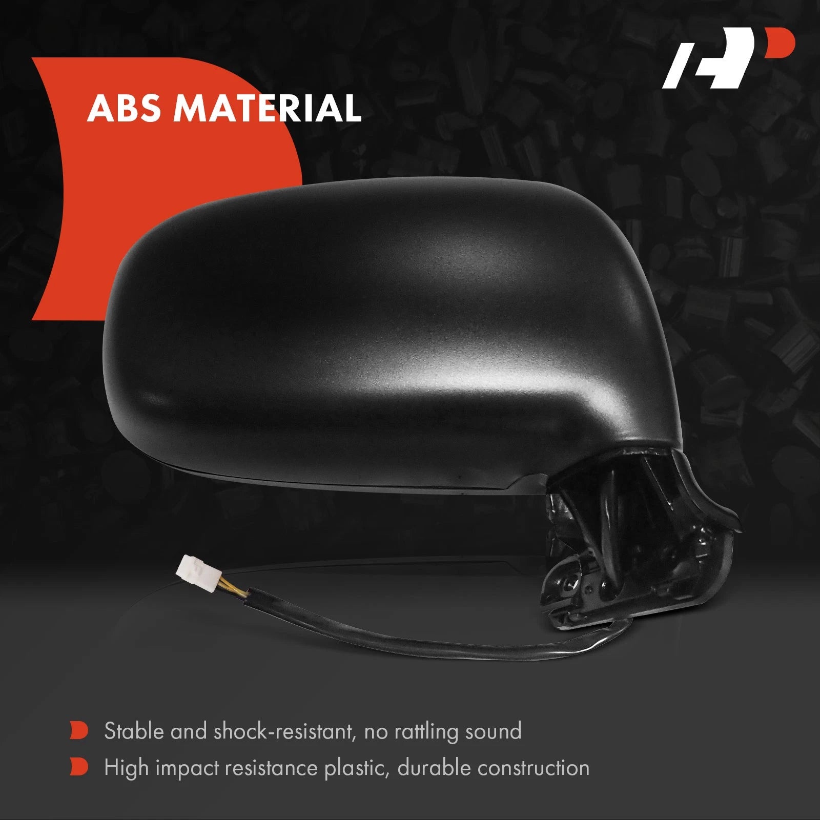 Passenger Power Mirror with Manual Folding for Toyota Previa (1991–1997)