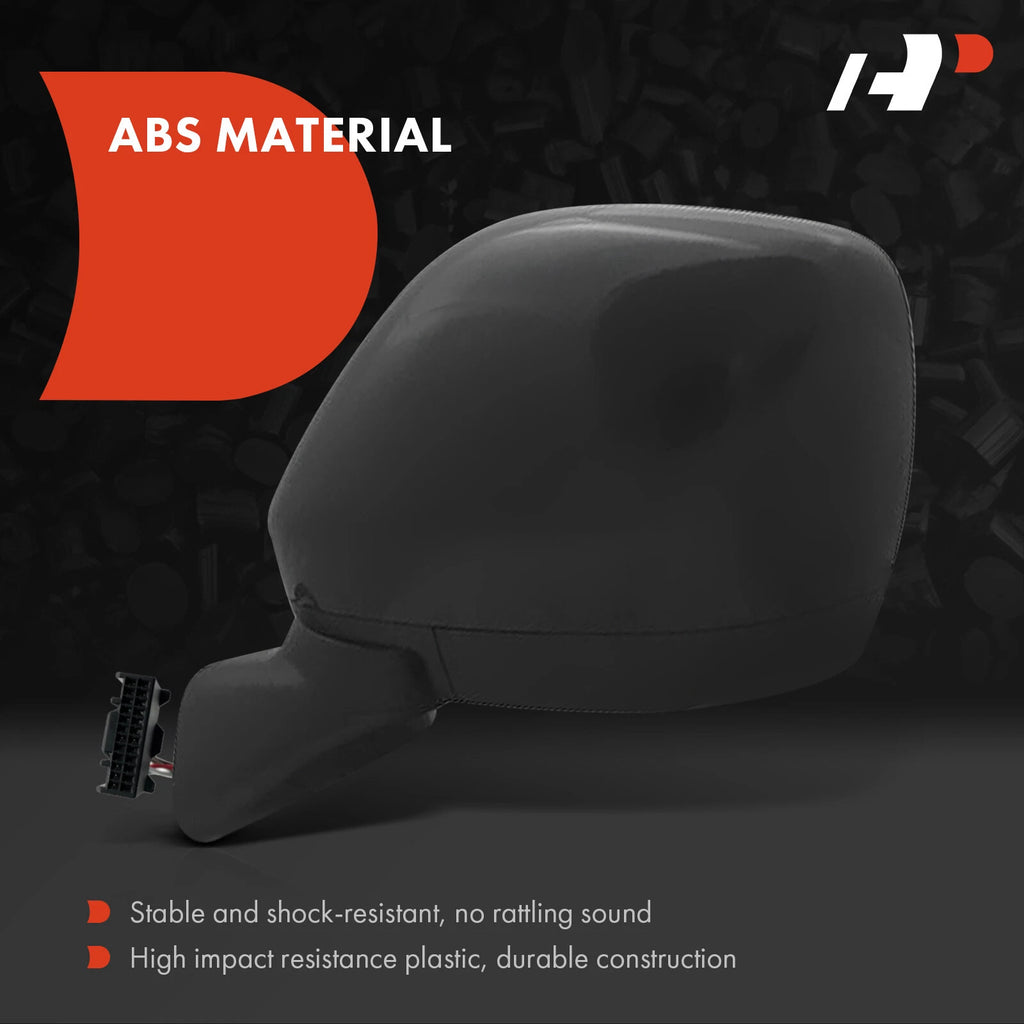 Heated Manual Fold Driver Power Mirror for Nissan Quest (2011–2019)