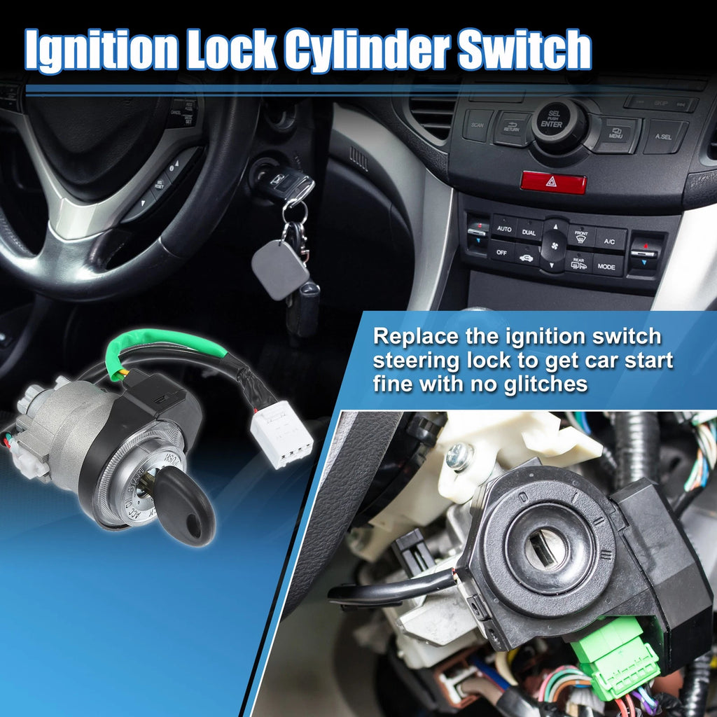 Ignition Switch Lock Cylinder w/Key No.819203KA10 for Hyundai Sonata (2005–2007)