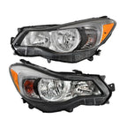 Set of 2 Headlights for Subaru Impreza (2012–2015) Crosstrek (2013–2016) Halogen