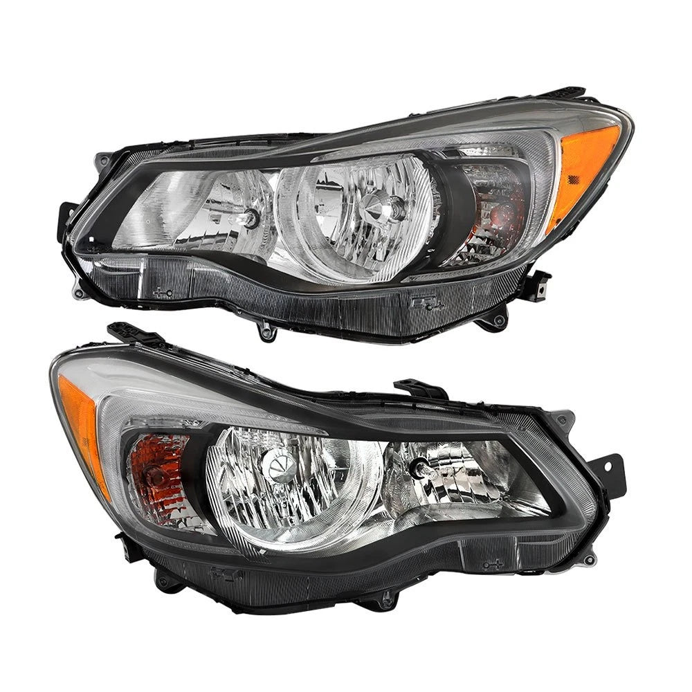 Set of 2 Headlights for Subaru Impreza (2012–2015) Crosstrek (2013–2016) Halogen
