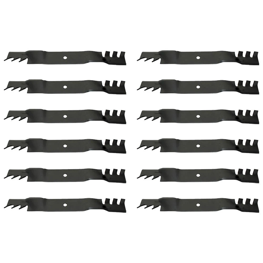 12X Mulching Blades for Grasshopper (Replaces 482237)
