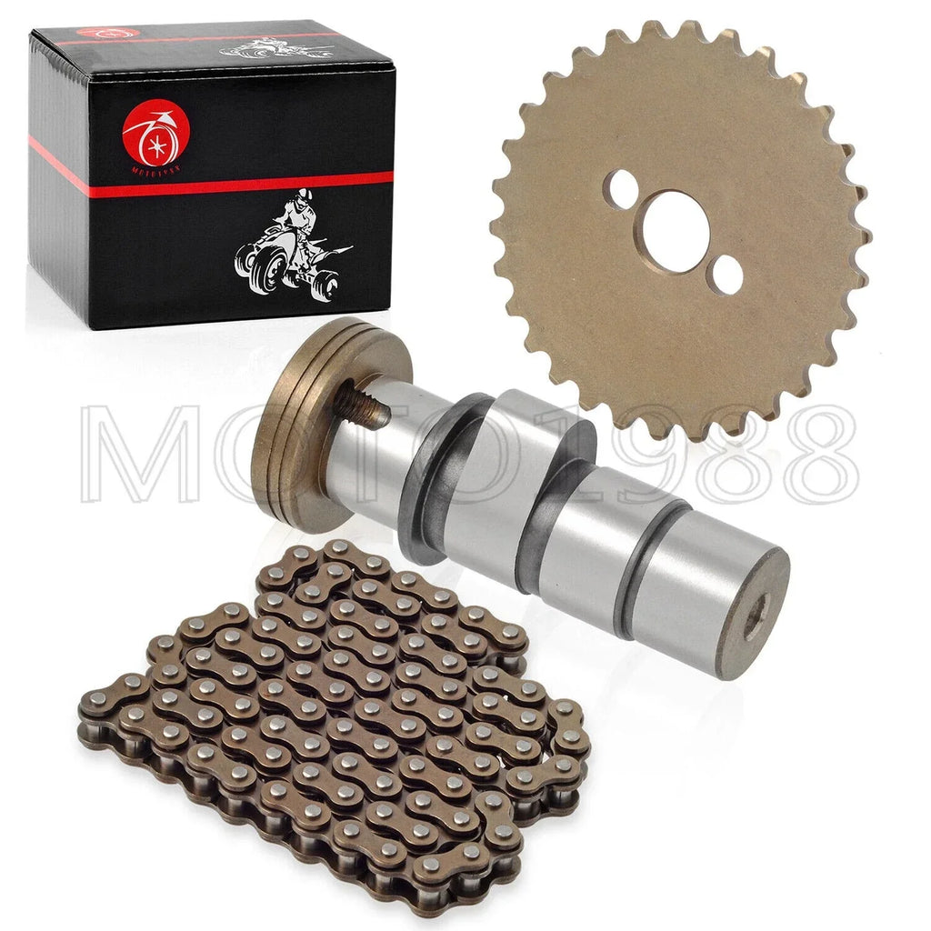 Camshaft & Timing Chain Sprocket for HONDA XR100 XR100R CRF100F (1981–2013)