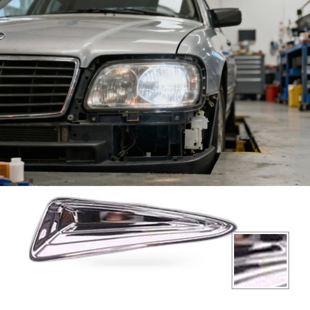 Rear Fog Light Cover Trim for Toyota C-HR IZOA (2019) Chrome Carbon Fiber