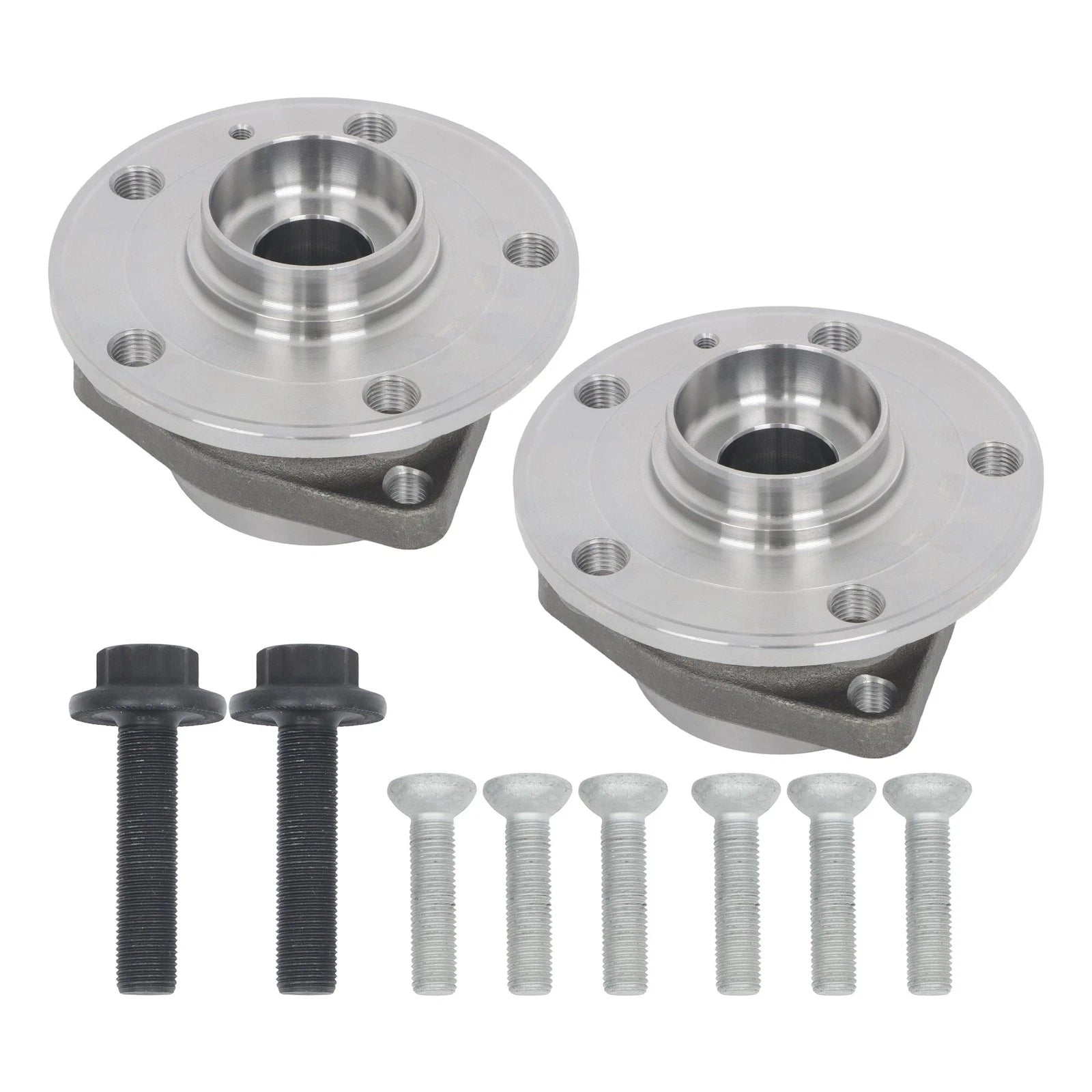 Set of 2 Front Wheel Hub Bearing Assembly for VW Tiguan Jetta Golf (2009–2021)