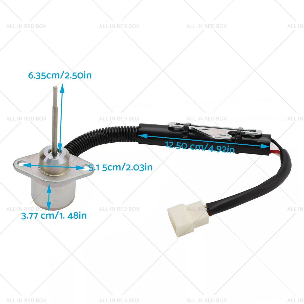 Fuel Stop Solenoid 12V for Kubota D782 (1G820-60012, SA-5156-12)